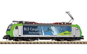 PIKO 40586 E-Lok Re 485 Die Alpinisten BLS, Spur N