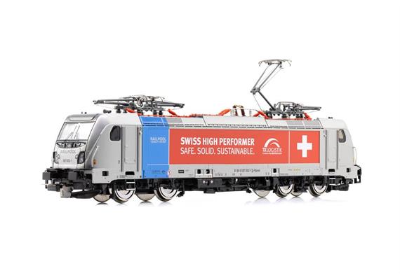 PIKO 51984 E-Lok BR 187 TRAXX Last Mile Railpool/TX Logistik, H0 DC Digital Sound