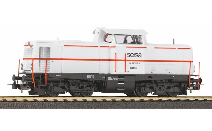 PIKO 52334 Diesellok Am 847 950-3 Sersa, H0 DC Digital Sound