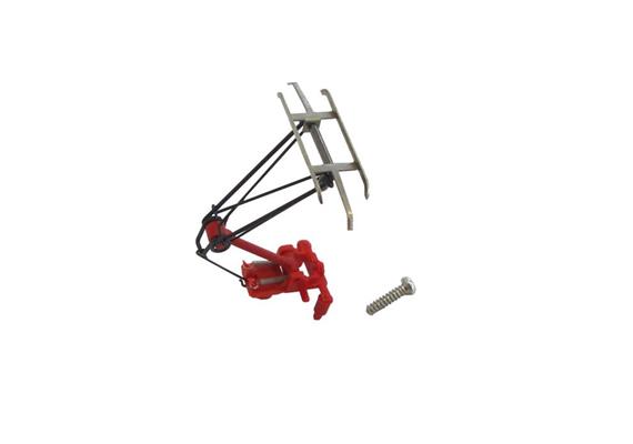 Piko 56156 Stromabnehmer für Hobby-Loks mit Metall-Unterarm, rot, H0