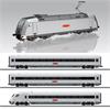 PIKO 58151 Set 4-tlg Metropolitan BR 101, Personen- + Steuerwagen DB, H0 DC Digital Sound