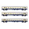 PIKO 96766 Personenwagen-Set 3-tlg EWI BLS, H0 DC