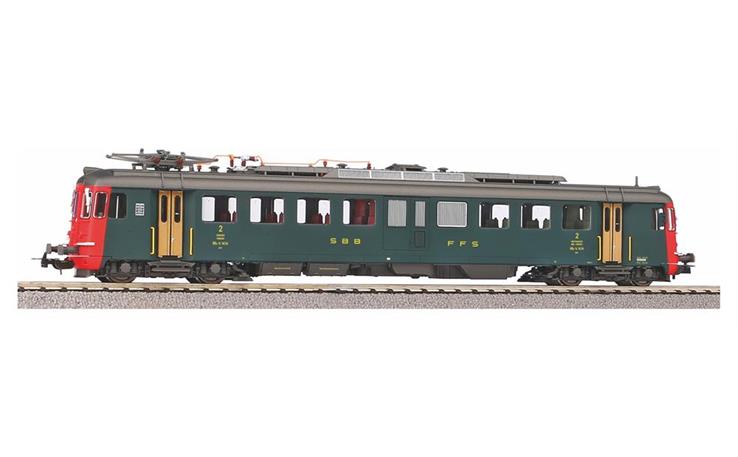 PIKO 96822 Triebwagen RBe 4/4 1434 alte Schrift SBB, H0 DC