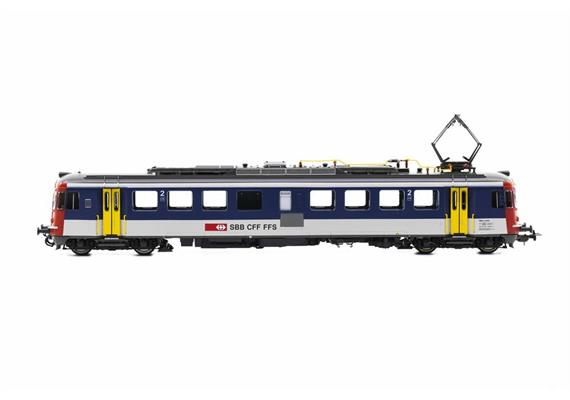 PIKO 96826 Triebwagen RBe 4/4 1433 NPZ-Versuchslackierung SBB, H0 DC Digital Sound