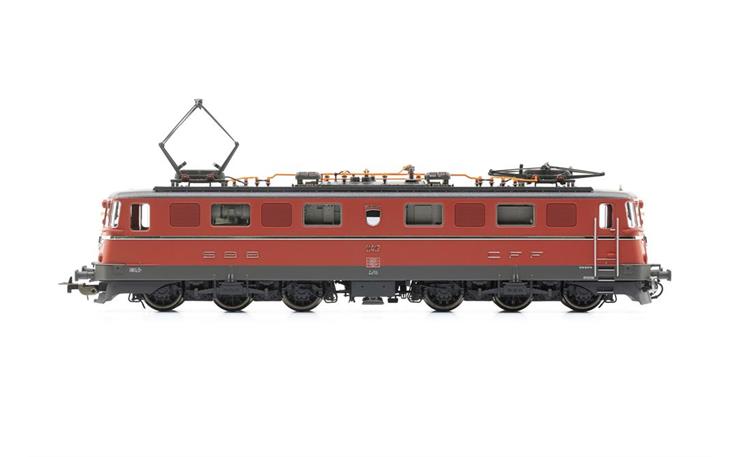 PIKO 97208 E-Lok Ae 6/6 11417 Kanton Fribourg rot SBB, H0 DC Digital Sound