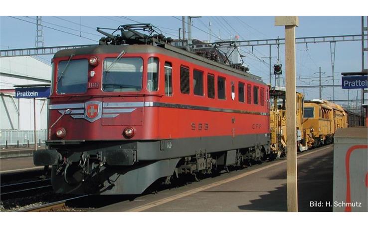 PIKO 97209 E-Lok Ae 6/6 11417 Kanton Fribourg rot SBB, H0 AC Digital Sound