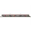 PIKO 97331 Ergänzungswagen-Set 1 zum RABe 501 Thurgau Giruno SBB, H0 DC Digital Sound