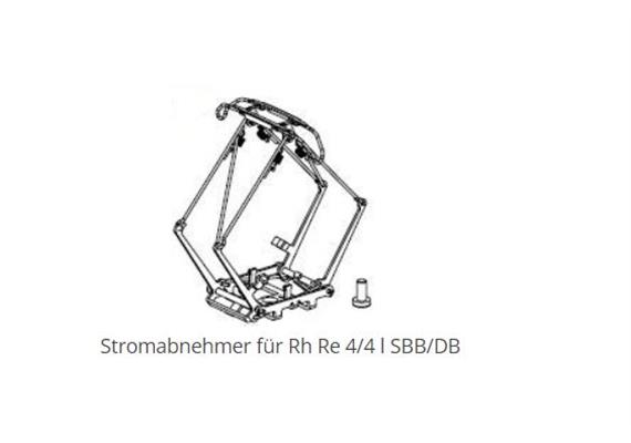 Piko ET96883-10 Stromabnehmer für Re 4/4 l SBB/DB