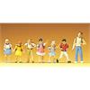 Preiser 10181 Schulkinder, Set mit 7 Figuren