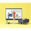 Preiser 10526 Plakatkleber auf Leiter, Plakattafel, Anhänger