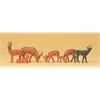 Preiser 14178 Rehe und Gemse, Set mit 6 Figuren