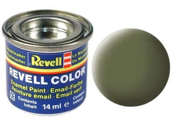 Revell 32168 dunkelgrün, matt 14 ml-Dose