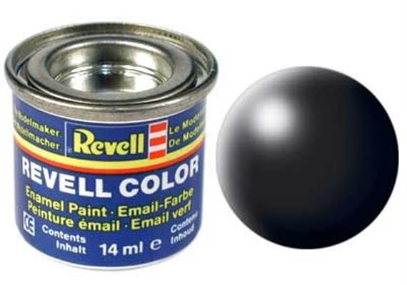 Revell 32302 schwarz, seidenmatt 14 ml-Dose