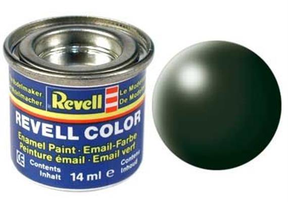 Revell 32363 dunkelgrün, seidenmatt 14 ml-Dose