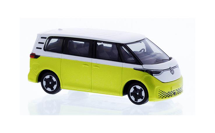 Rietze 21918 Volkswagen ID. Buzz People candy weiss/lemongelb metallic