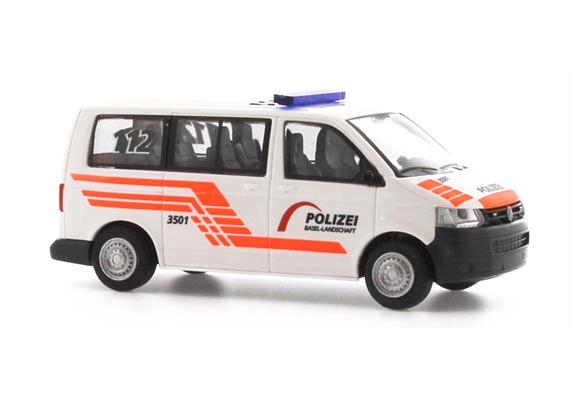 Rietze 51885 VW T5 Polizei "Basel-Landschaft" (CH) 1/87