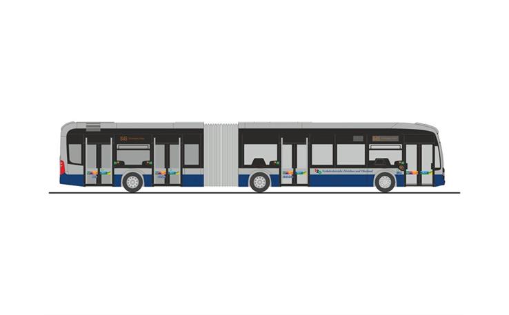 Rietze 77614 Mercedes-Benz eCitaro G, VZO (CH) 1/87