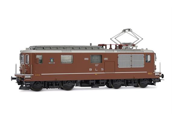 Rivarossi HR2958ACS E-Lok Re 4/4 167 Ausserberg BLS, H0 AC Digital Sound