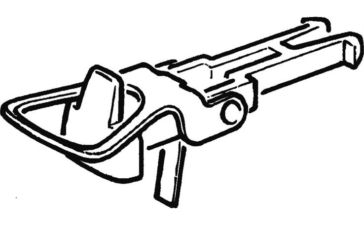 Roco 40243 Standard-Bügelkupplungsköpfe für Normschacht-Kupplungsaufnahme nach NEM 362, H0