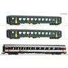 Roco 6200022 Set 1: EW II Personenwagen-Set 3-tlg "Bözberg Interregio" SBB, H0