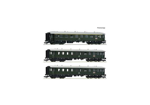 Roco 6200132 3er Set Eilzugwagen MAV