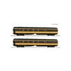 Roco 6200188 2er Set Bahnpostwagen ÖBB gelb