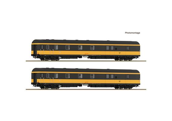 Roco 6200188 2er Set Bahnpostwagen ÖBB gelb