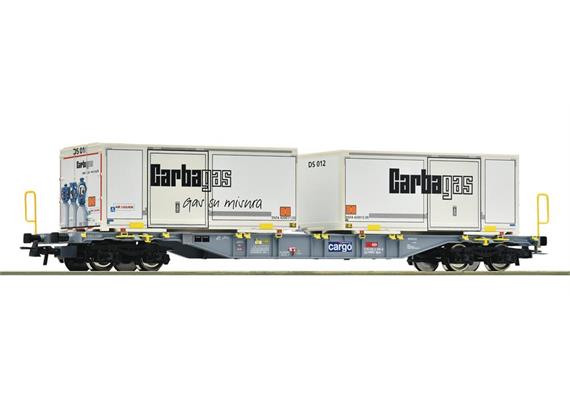 Roco 6600122 Containertragwagen Gattung Sgnss SBB Cargo, H0