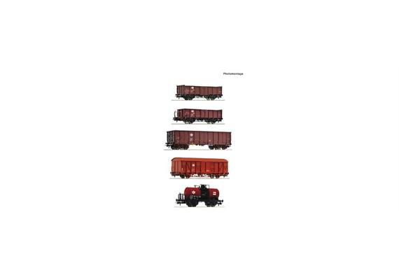 Roco 6600126 5er Set Gueterzug MAV