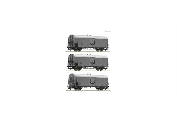 Roco 6600140 3er Set Kuehlwagen OEBB