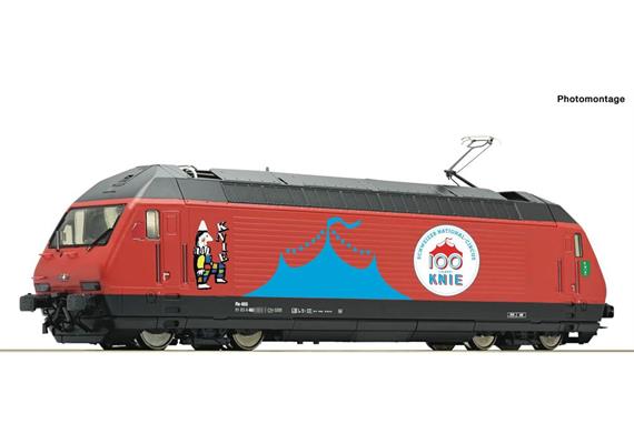 Roco 70656 E-Lok Re 460 058-1 Circus Knie SBB H0 DC