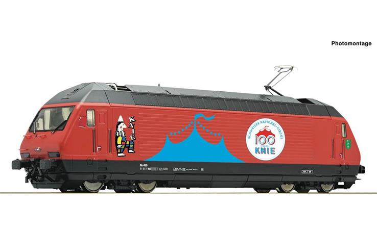 Roco 70656 E-Lok Re 460 058-1 Circus Knie SBB H0 DC