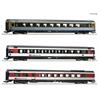 Roco 74021 EuroCity-Wagen Set 3-tlg EC 7 SBB, H0 - Set 1