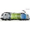 Roco 7500011 E-Lok BR 186 295 Railpool/Lineas, H0 DC