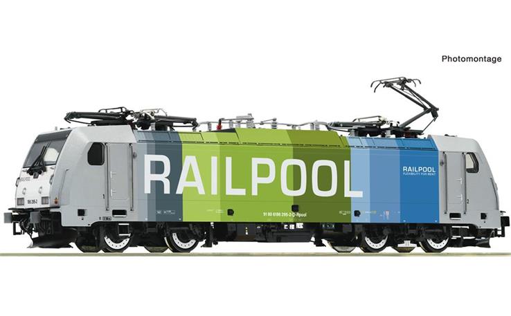 Roco 7500011 E-Lok BR 186 295 Railpool/Lineas, H0 DC