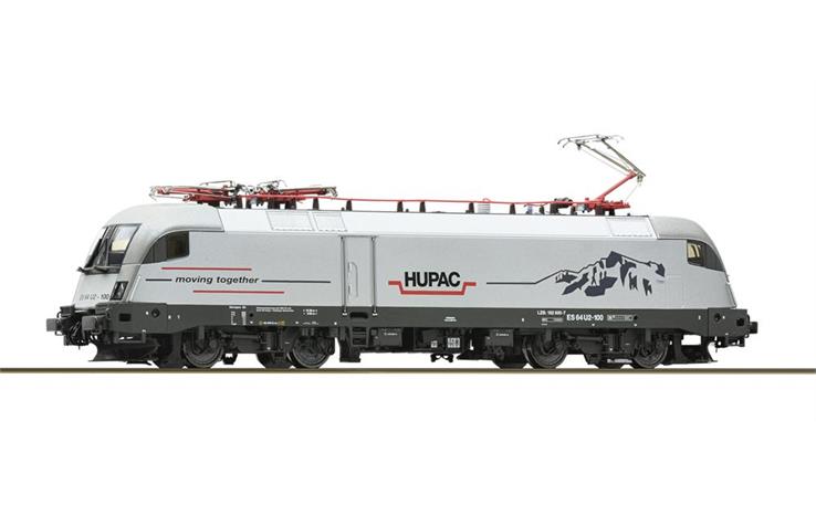 Roco 7500070 E-Lok ES 64 U2-100 Hupac, H0 DC Analog