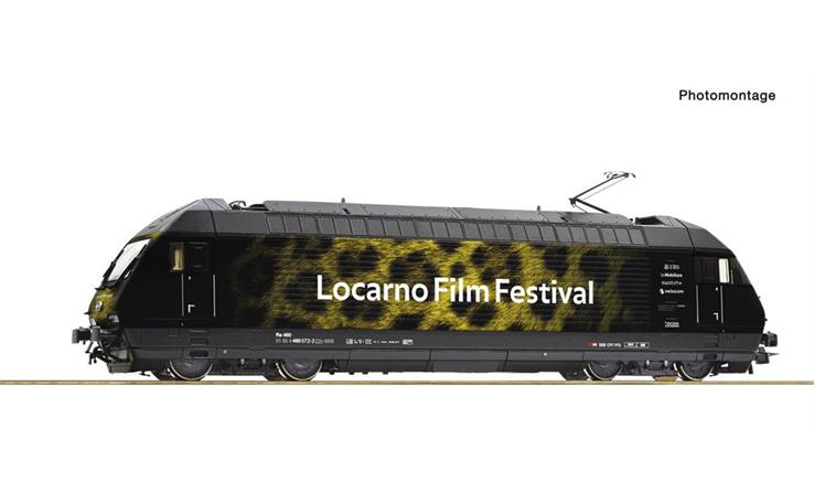 Roco 7510020 E-Lok Re 460 Locarno Film Festival SBB, H0 DC Digital Sound