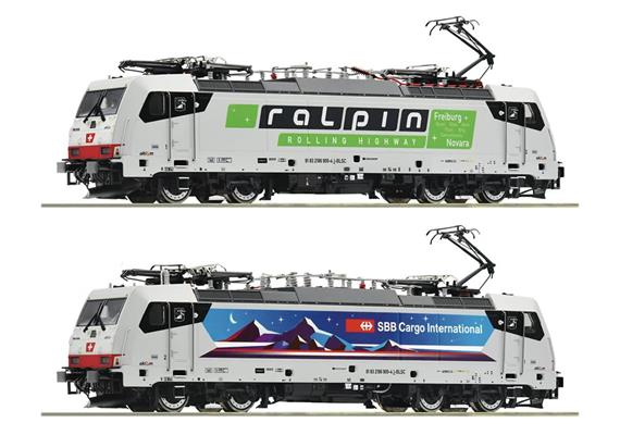 Roco 7510035 E-Lok BR 186 Monte Olimpino SBB Cargo Int., H0 DC Digital Sound