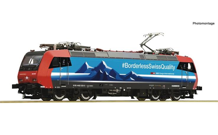 Roco 7520169 E-Lok Re 482 SBB Cargo Int, H0 AC Digital Sound