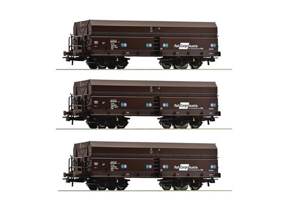 Roco 77019 Selbstentladewagen-Set 3-tlg ÖBB, H0