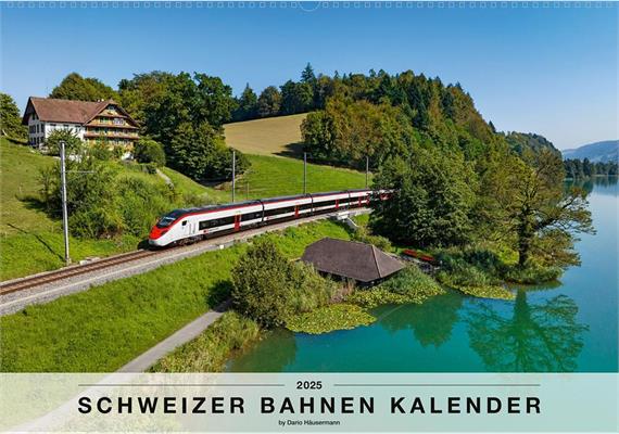 Schweizer Bahnen – Kalender 2025