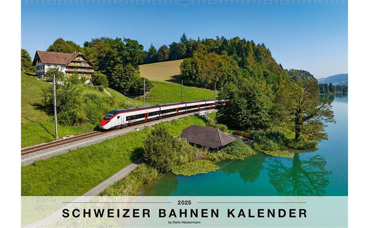 Schweizer Bahnen – Kalender 2025