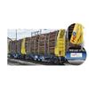 Sudexpress S657044 Gigawood-Wagen Sggmrrs "HLG Bebra" der Innofreight, H0