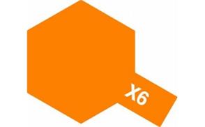 Tamiya 81506 Acryl Mini X-6 orange glänzend