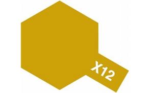 Tamiya 81512 Acryl Mini X-12 gold glänzend