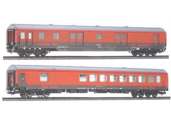 Tillig 502287 SBB 2er Set Rail in Club SRm Jungle Bar WRm Rail R, H0