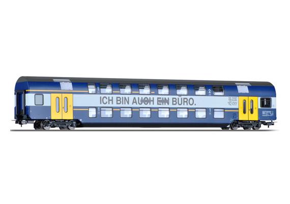 Tillig 73810 Doppelstockwagen 1./2. Kl. "ich bin auch ein Büro" Zürcher S-Bahn SBB, H0