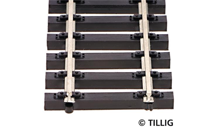 Tillig 83125 Holzschwellenflexgleis 664 mm