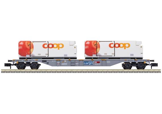 Trix 15495 Containertragwagen "coop®" SBB Cargo, Spur N