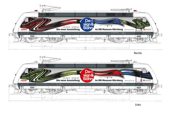 Trix 16087 E-Lok BR 101 "Design & Bahn" DB, Spur N Digital Sound